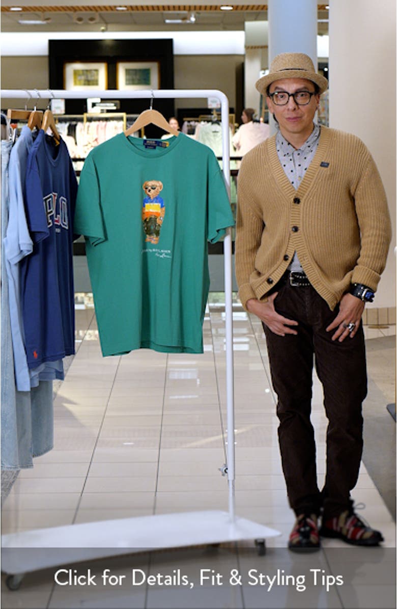 Polo Bear Graphic T-Shirt, sales video thumbnail