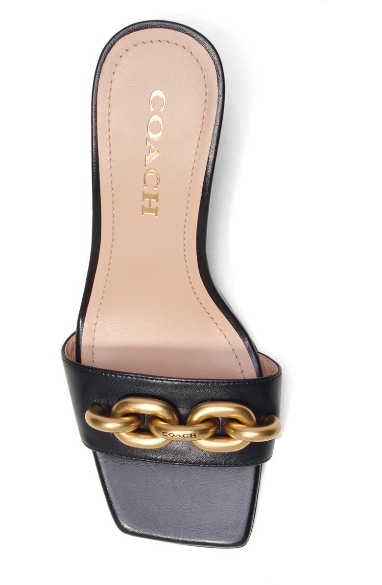 COACH Elsie Chain Wedge Sandal, Alternate, color,