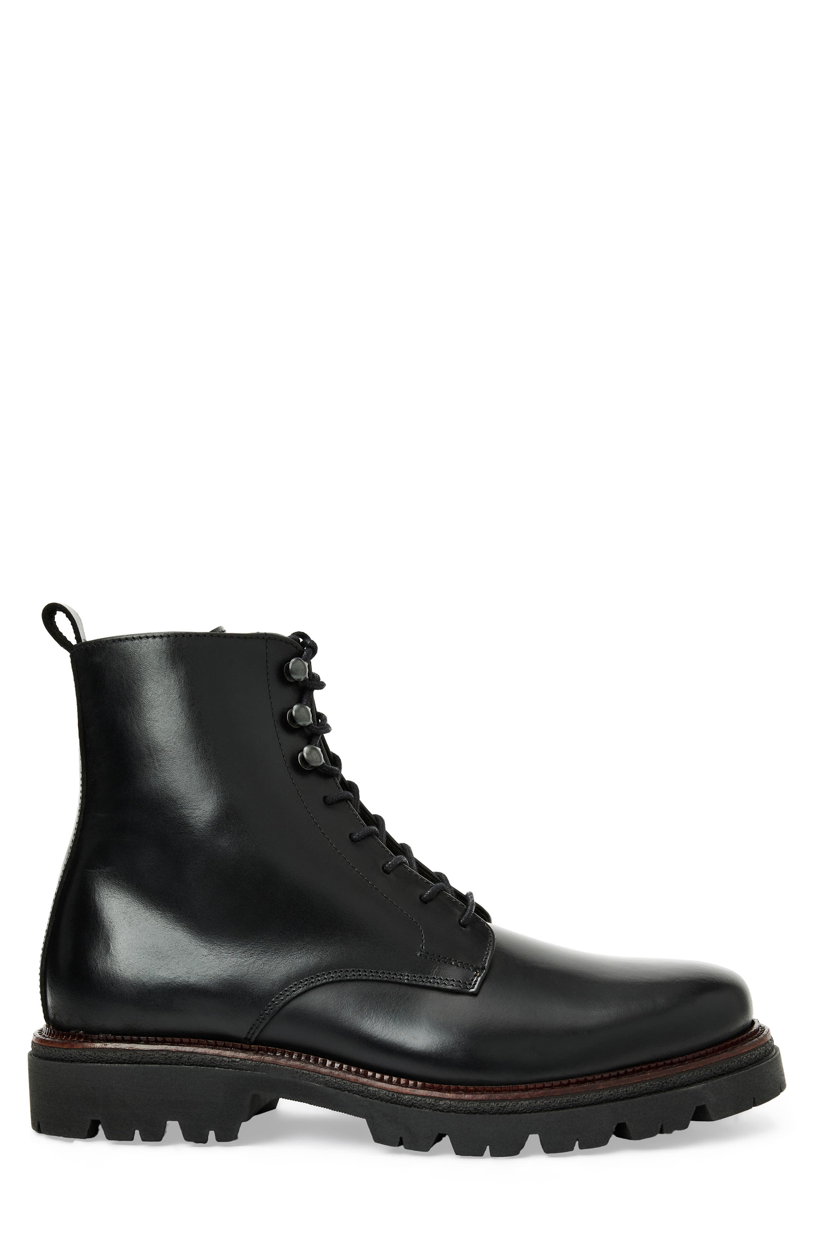 Bruno Magli Malibu Lug Sole Boot, Alternate, color, Black