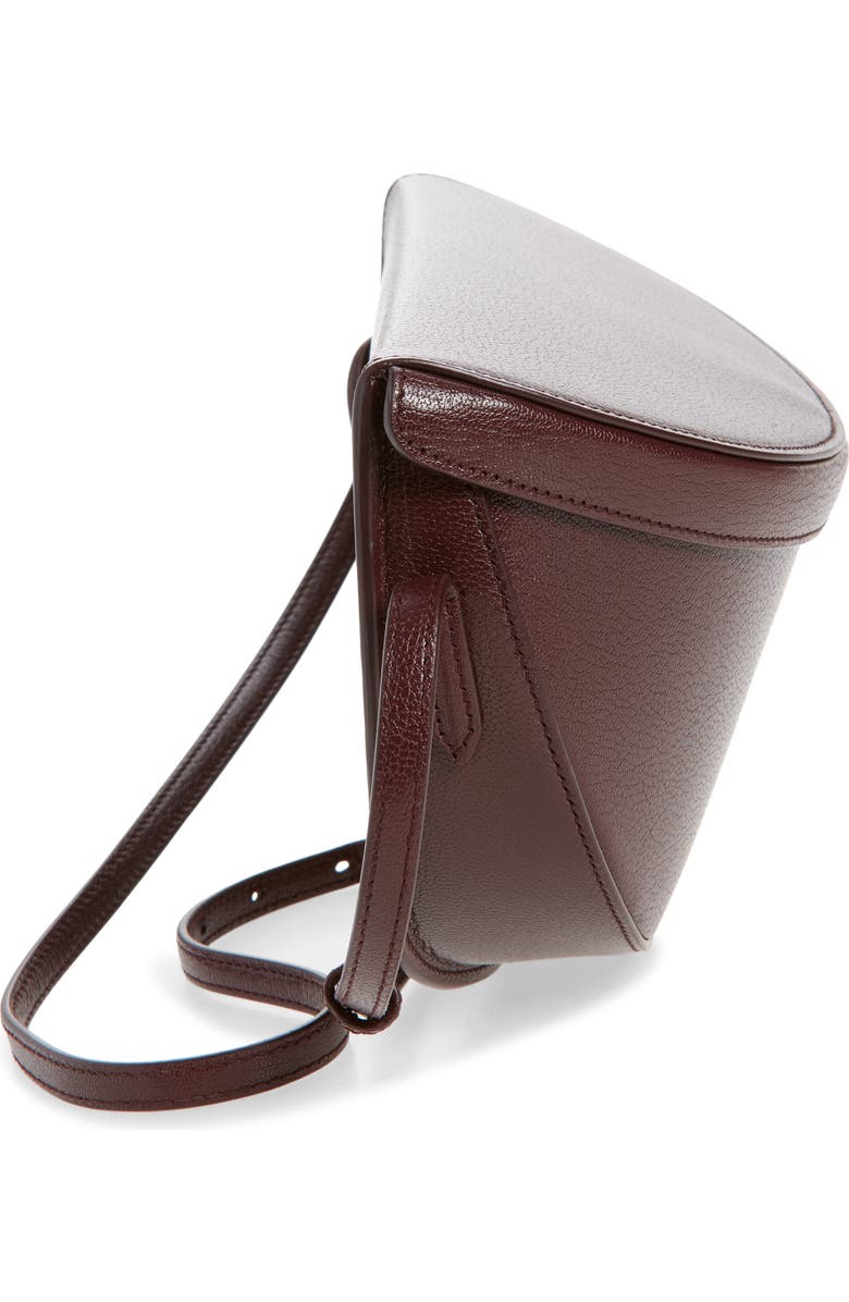 Alaïa Hip East West Crossbody Bag, Alternate, color, Rouge Grenat