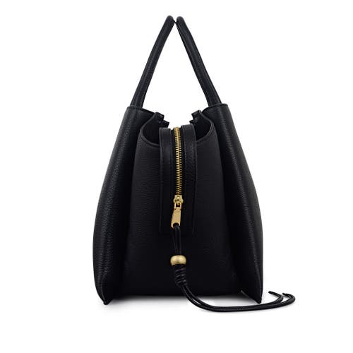 Radley The Romilly Large Ziptop Satchel Bag In Black