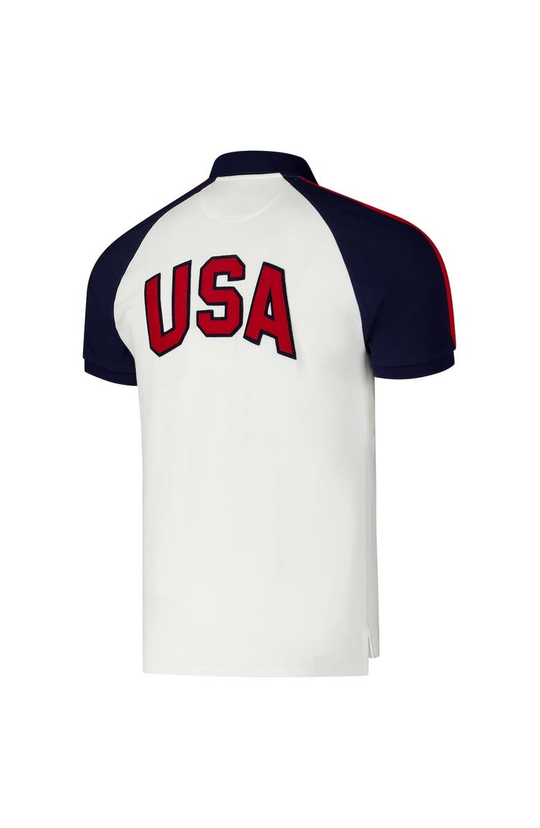 Polo Ralph Lauren Men's Polo Ralph Lauren White U.S. Paralympics Villagewear Raglan Polo, Alternate, color, White
