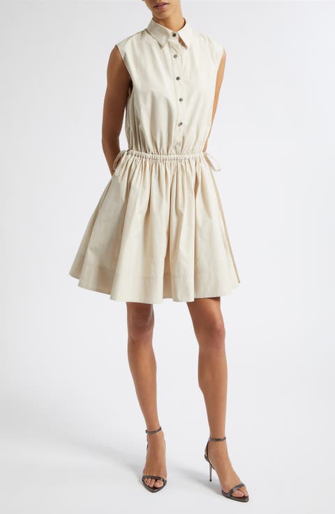 Tristan Sleeveless Shirtdress