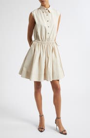 Derek Lam 10 Crosby Tristan Sleeveless Shirtdress