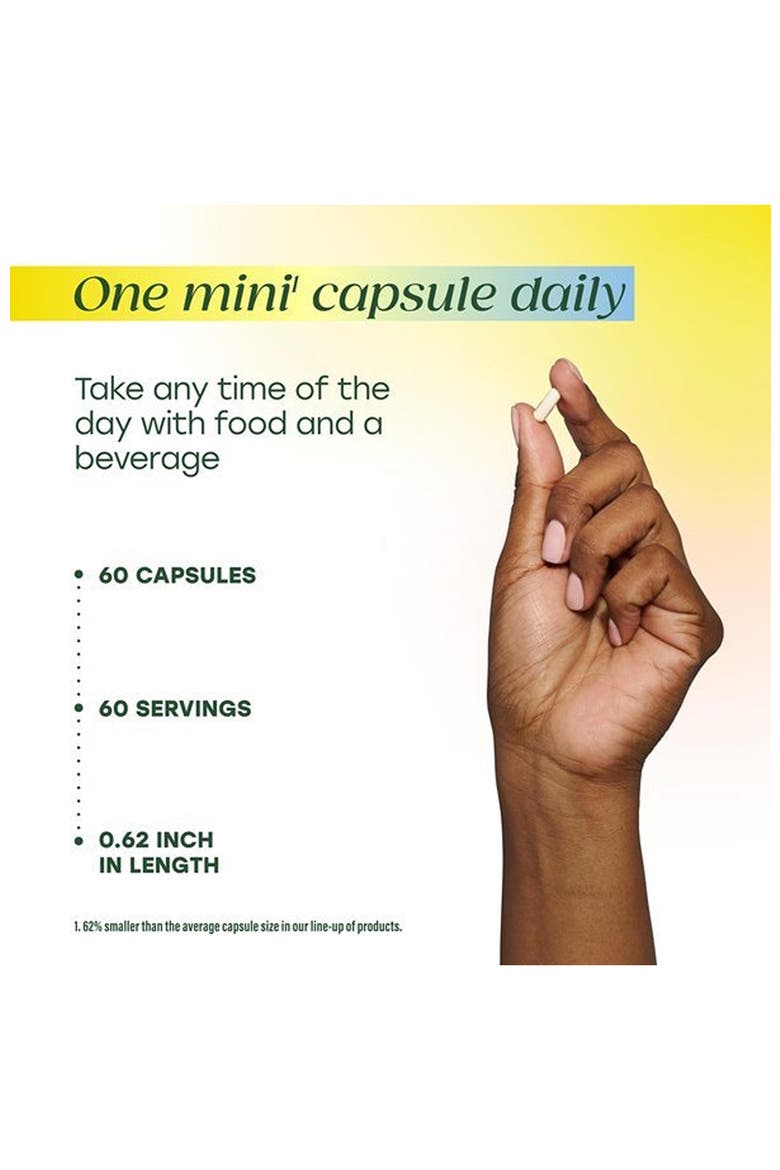 MegaFlora Daily Probiotic, 20 Billion CFU, Vegetarian, 60 Mini Capsules, Alternate, color, None