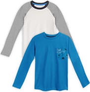 Mightly Organic Cotton Kids Long Sleeve T-Shirt 2-pack
