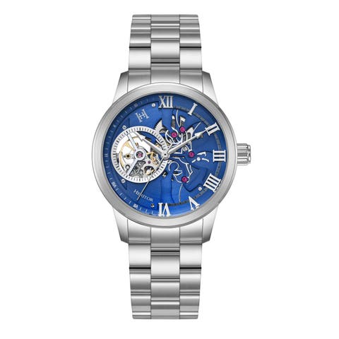 August Semi-Skeleton Automatic Watch