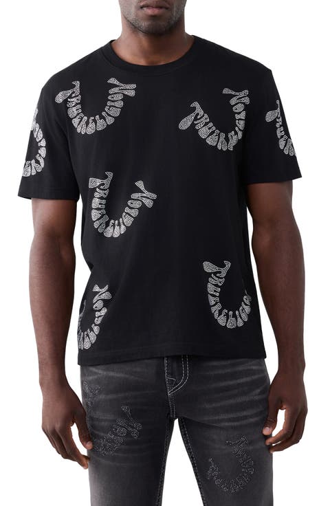 Wrapped Crystal Logo Graphic T-Shirt