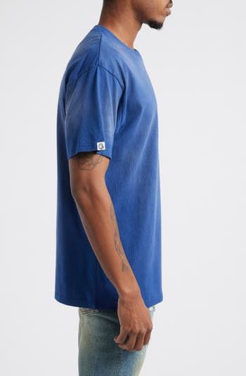 North Star Logo Embroidered Cotton Graphic T-Shirt