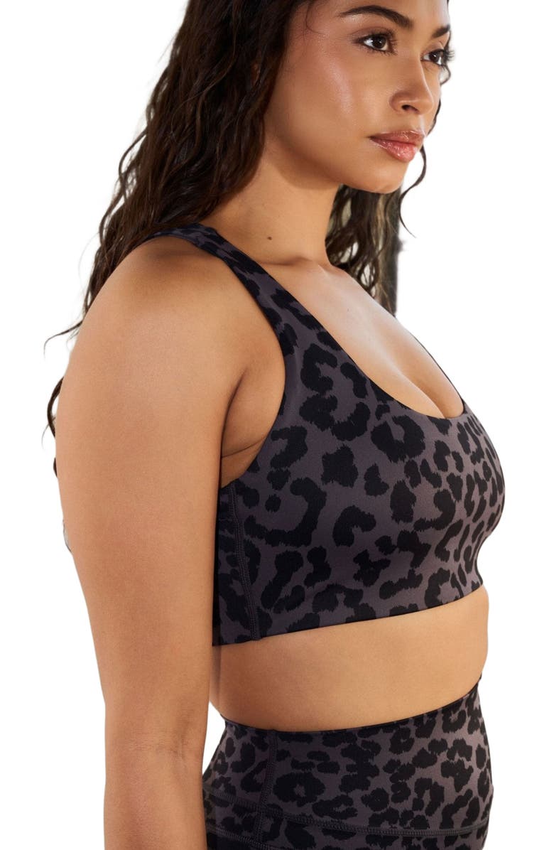 Vitality Pulse Core Bra+, Alternate, color, King Cheetah Midnight