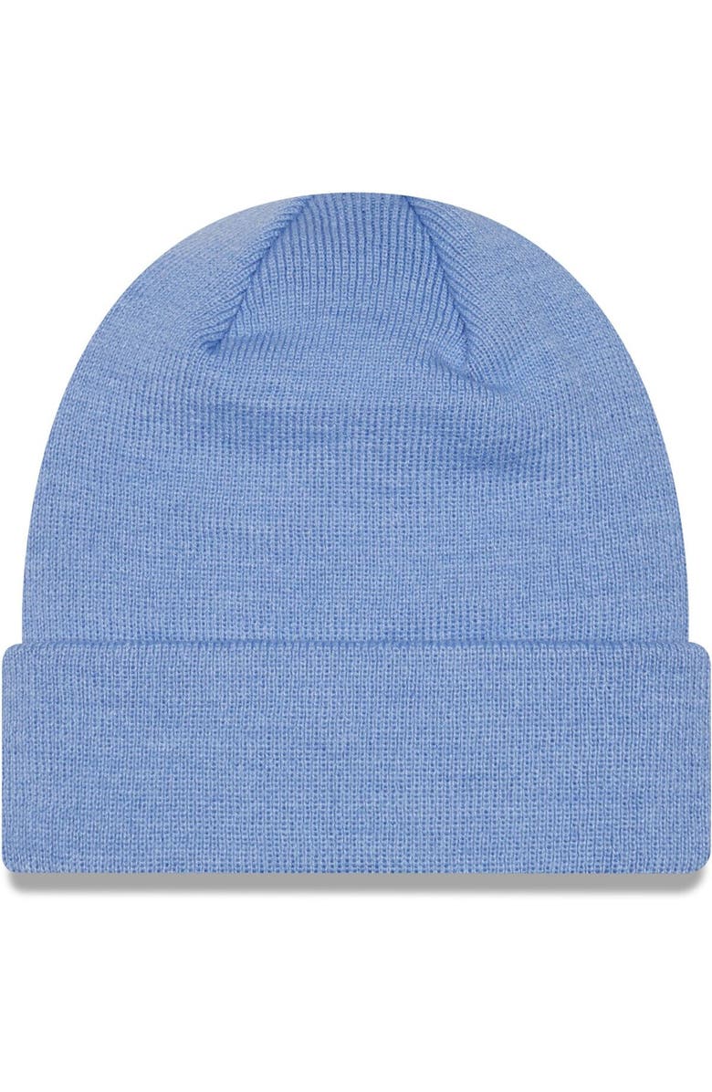New Era Men's New Era Blue Manchester United Seasonal Cuffed Knit Hat, Alternate, color,
