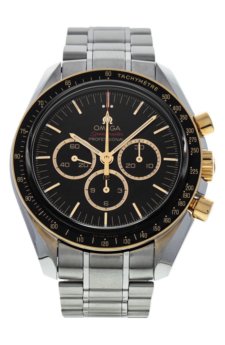 Watchfinder & Co. Omega Preowned Speedmaster Moonwatch Professional Bracelet Chronograph Watch, 42mm, Main, color,