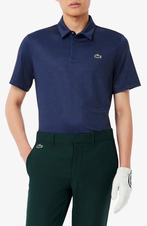 Regular Fit Print Stretch Polo Shirt