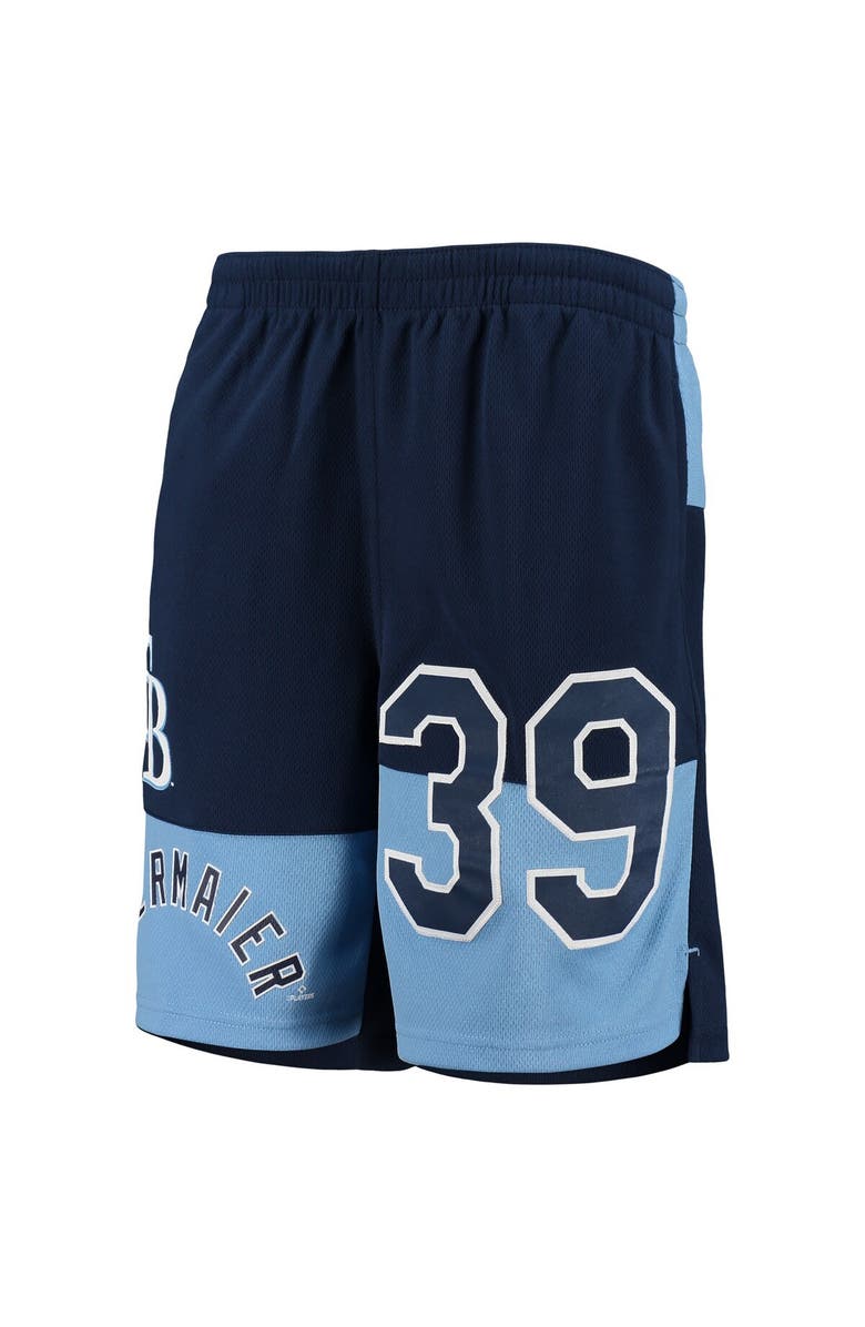 Outerstuff Youth Kevin Kiermaier Navy Tampa Bay Rays Pandemonium Name & Number Shorts, Alternate, color, 