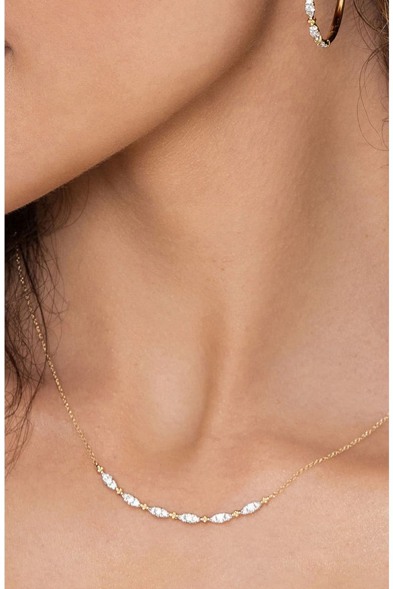 Bujukan Curved Bar Pendant Necklace, Alternate, color, GOLD