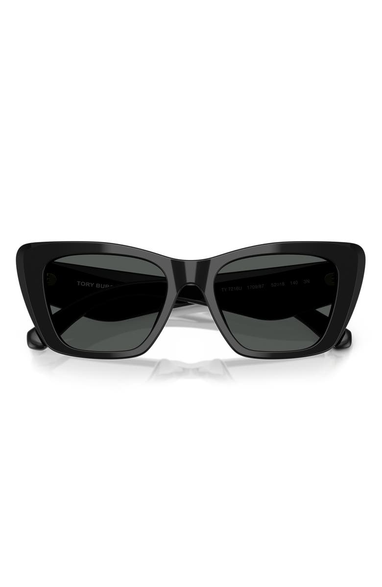 Tory Burch 52mm Cat Eye Sunglasses, Alternate, color, 