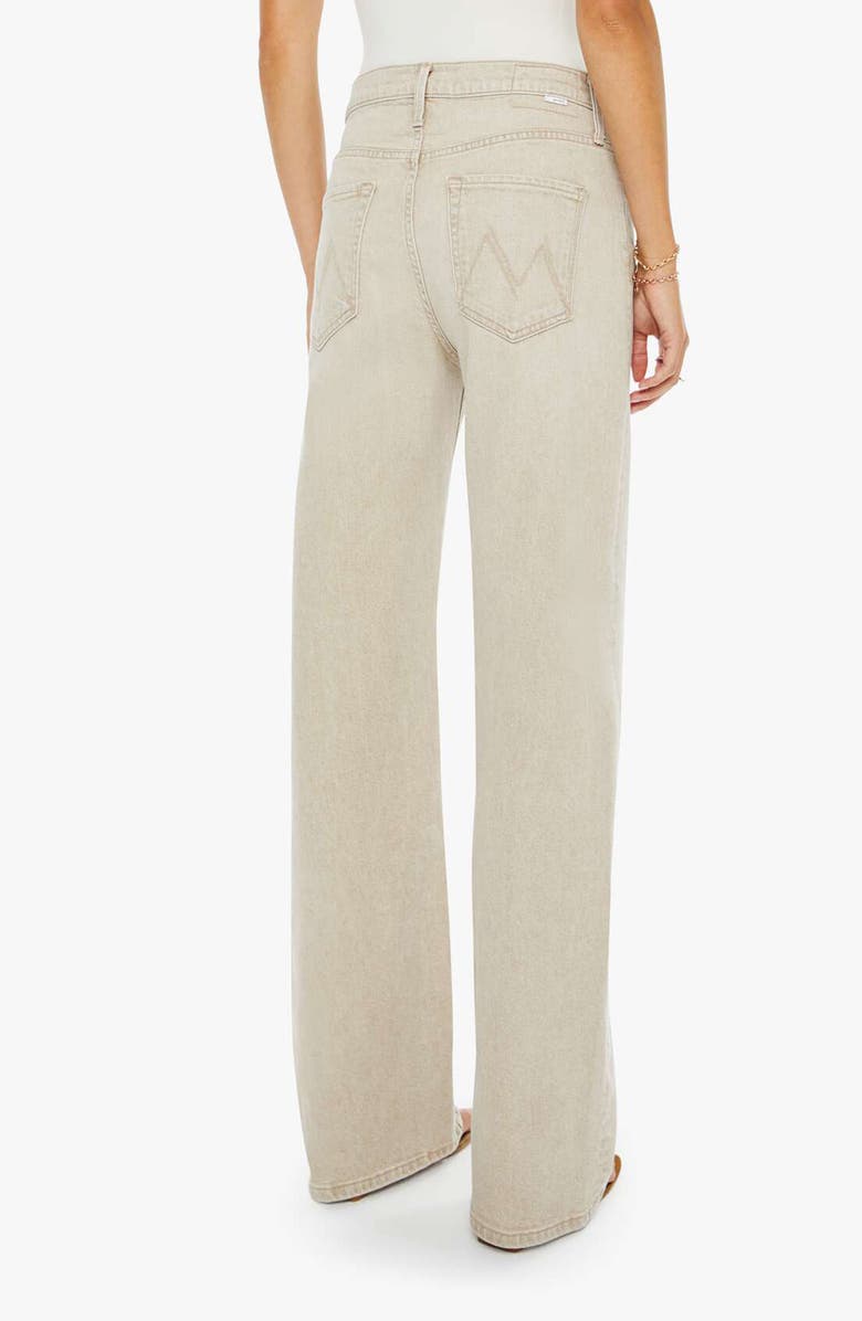 MOTHER The Dodger Sneak Relaxed Straight Leg Jeans, Alternate, color, Caramel