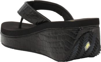 Frappachino Wedge Flip Flop