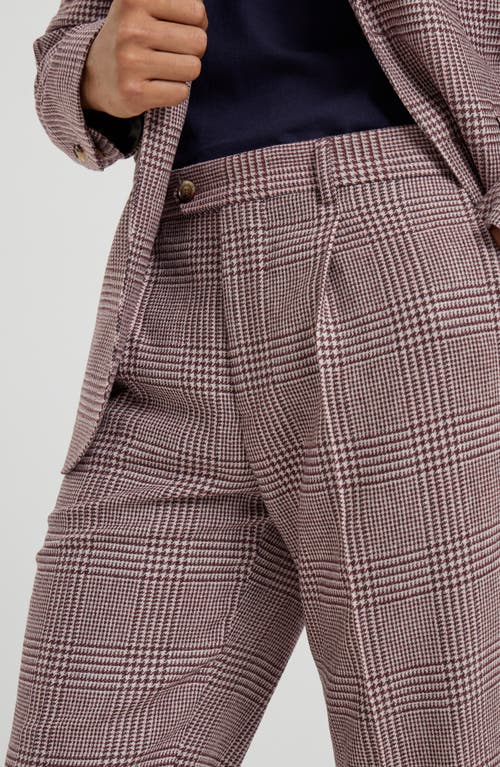 Brunello Cucinelli Pleated Cotton-cashmere Blend Trousers In Multi