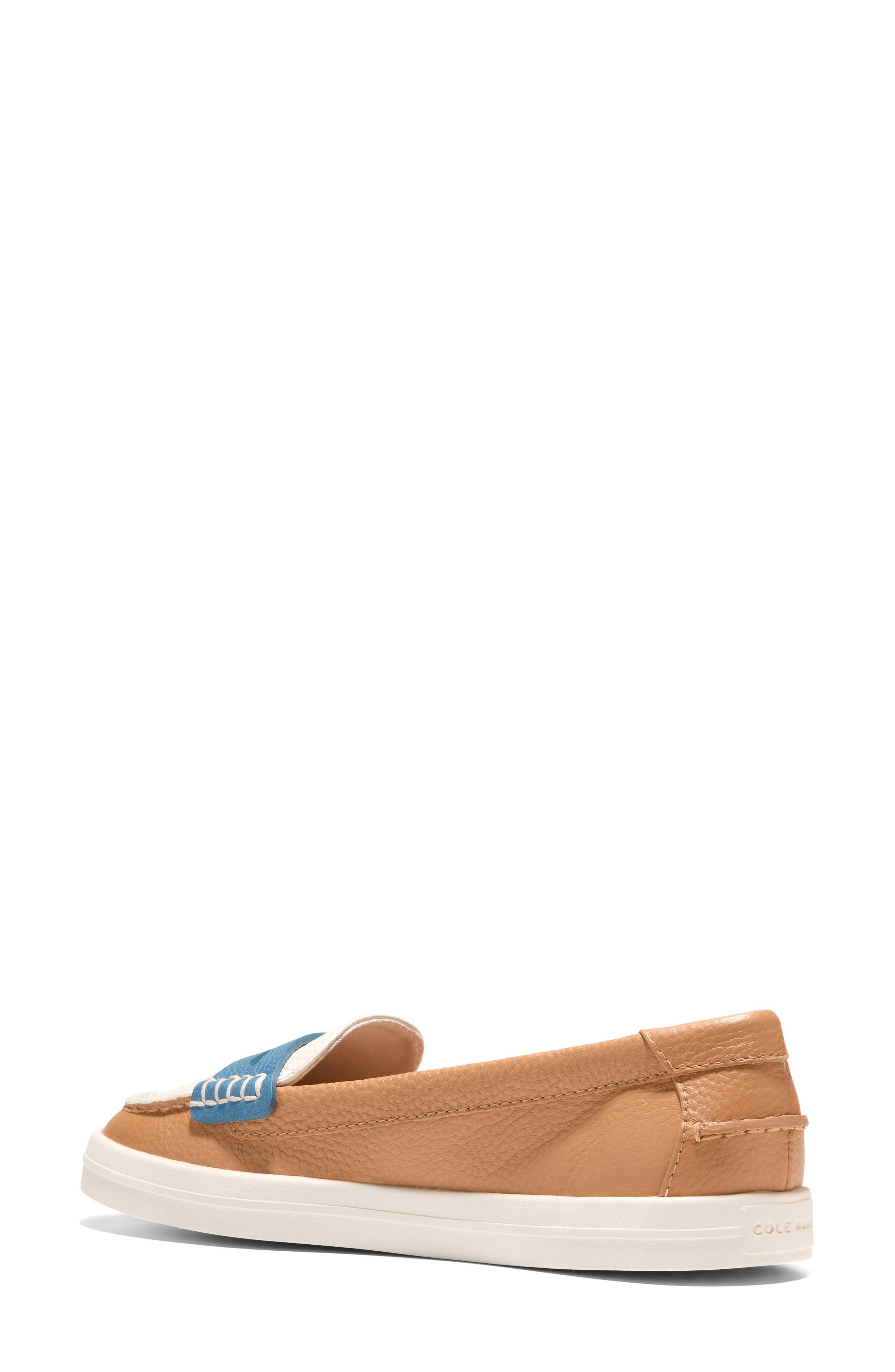Cole Haan <p>Nantucket Drift Leather Penny Loafer (Women)</p>, Alternate, color, Biscuit/ Powder/ Provincial