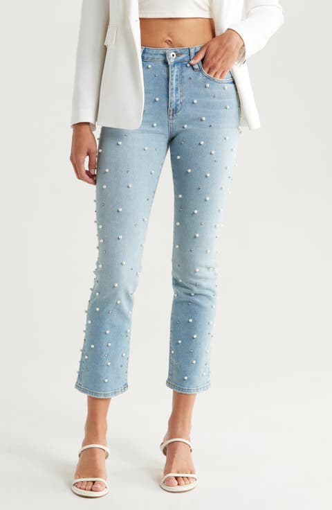 River High Waist Straight Leg Jeans (Palisades Vintage)