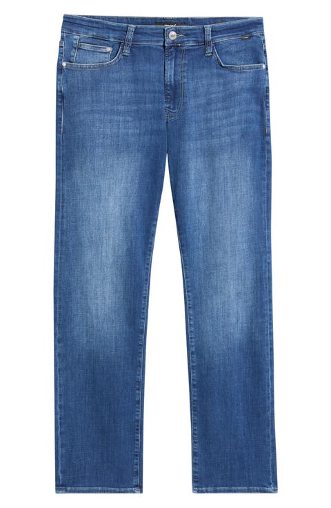 Zach Straight Leg Jeans (Mid Brushed Feather) (Big)