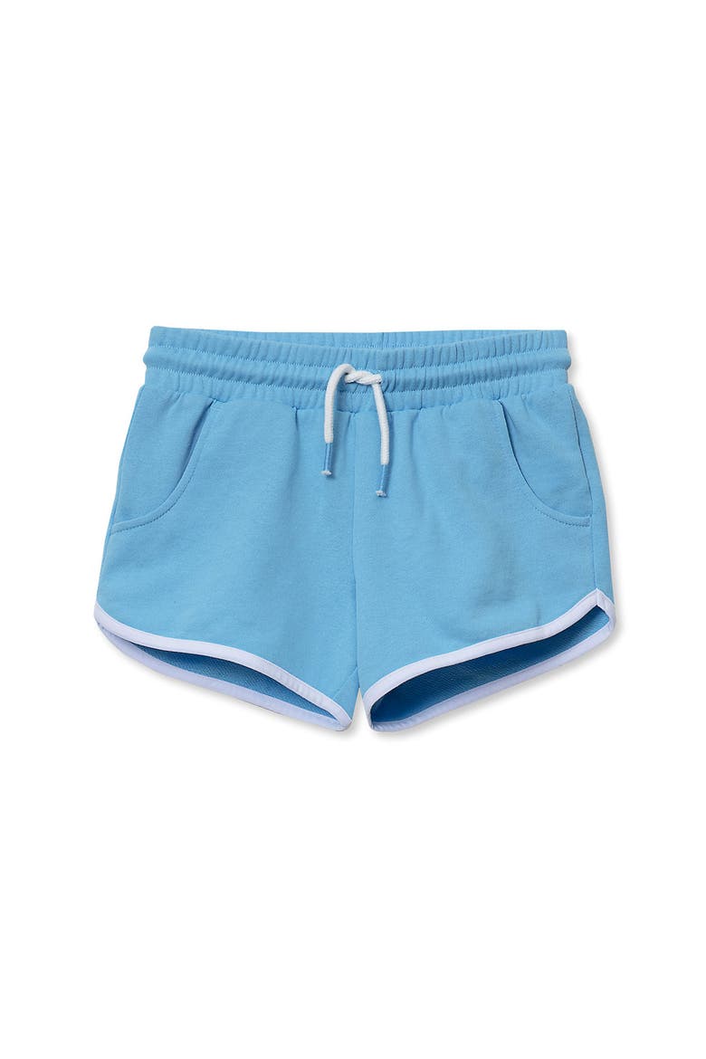 Girls Plus Camp Shorts, Main, color, Baltic Sea Blue