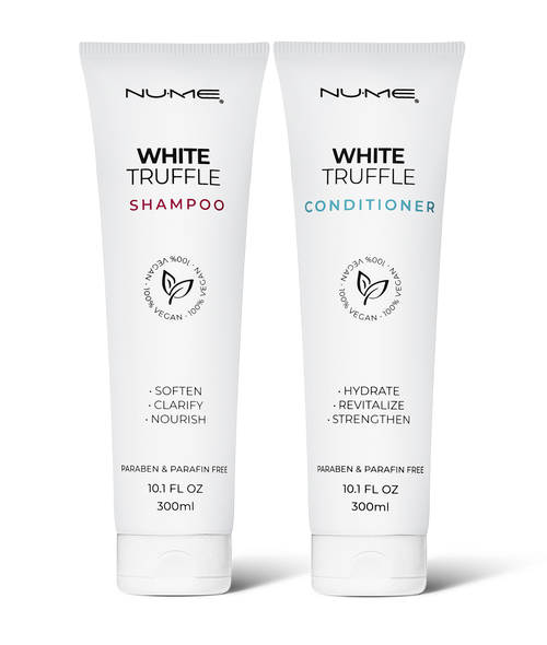 Nume Vegan White Truffle Shampoo & Conditioner Duo In White