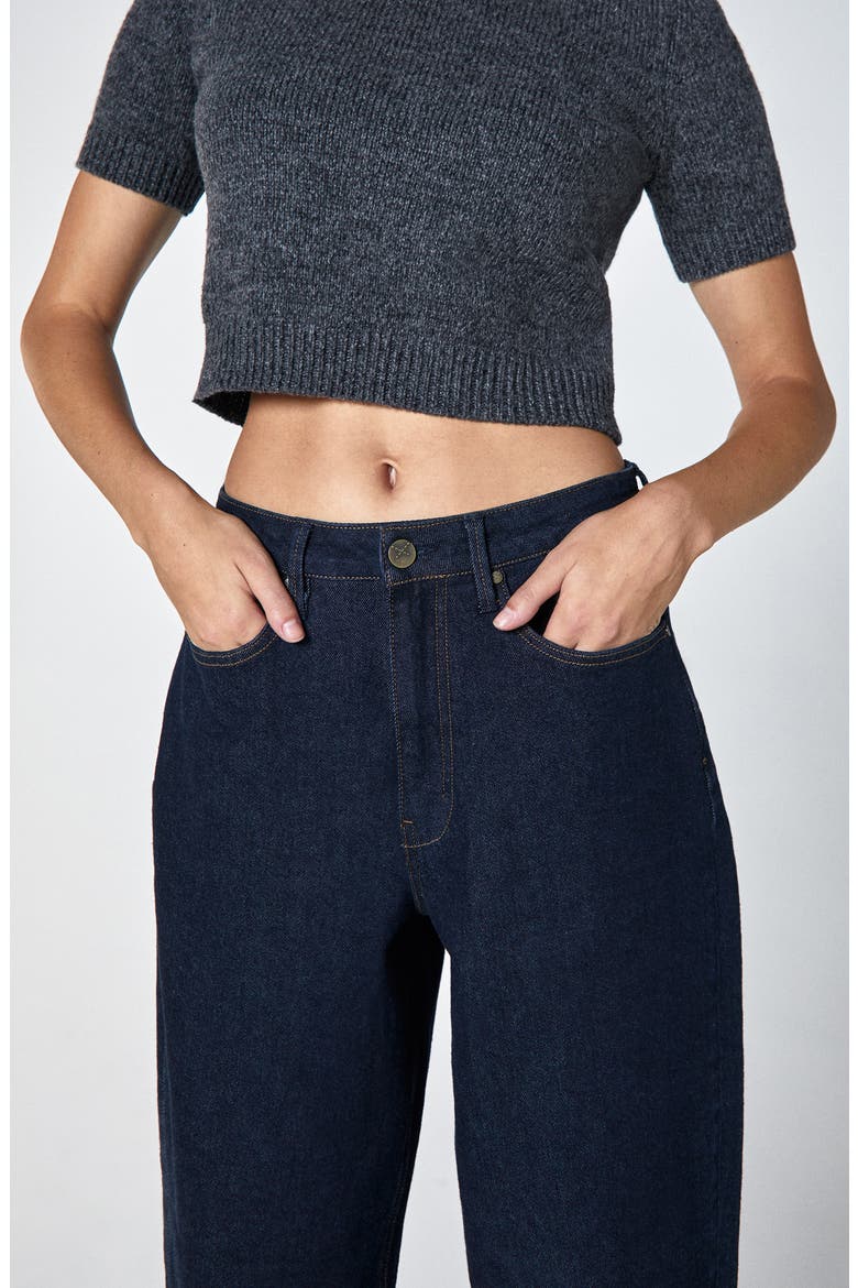 Taylor Barrel Leg Jeans, Alternate, color, CADENCE