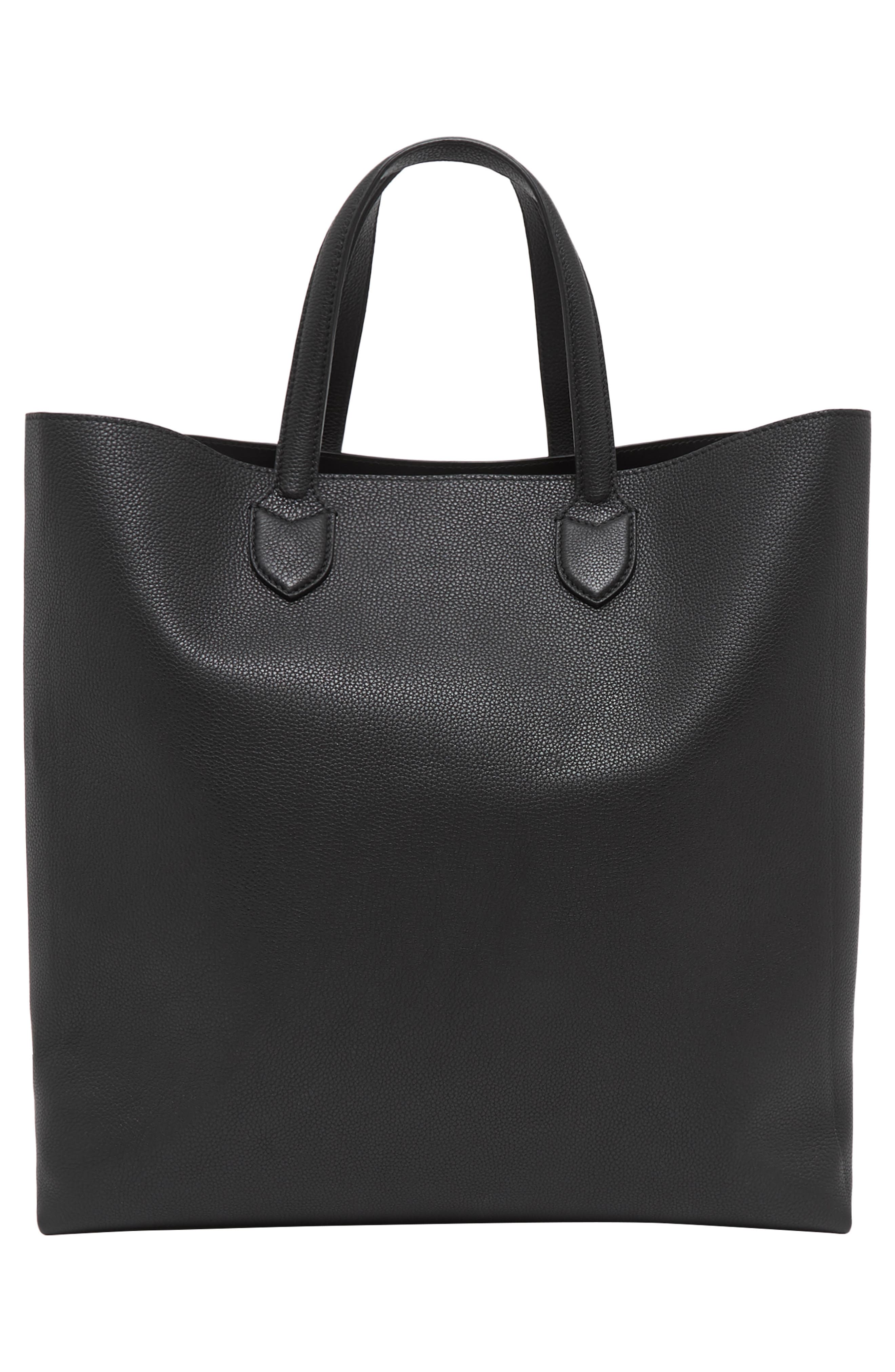 Burberry Large Kane Logo Graphic Leather Tote, Alternate, color, 