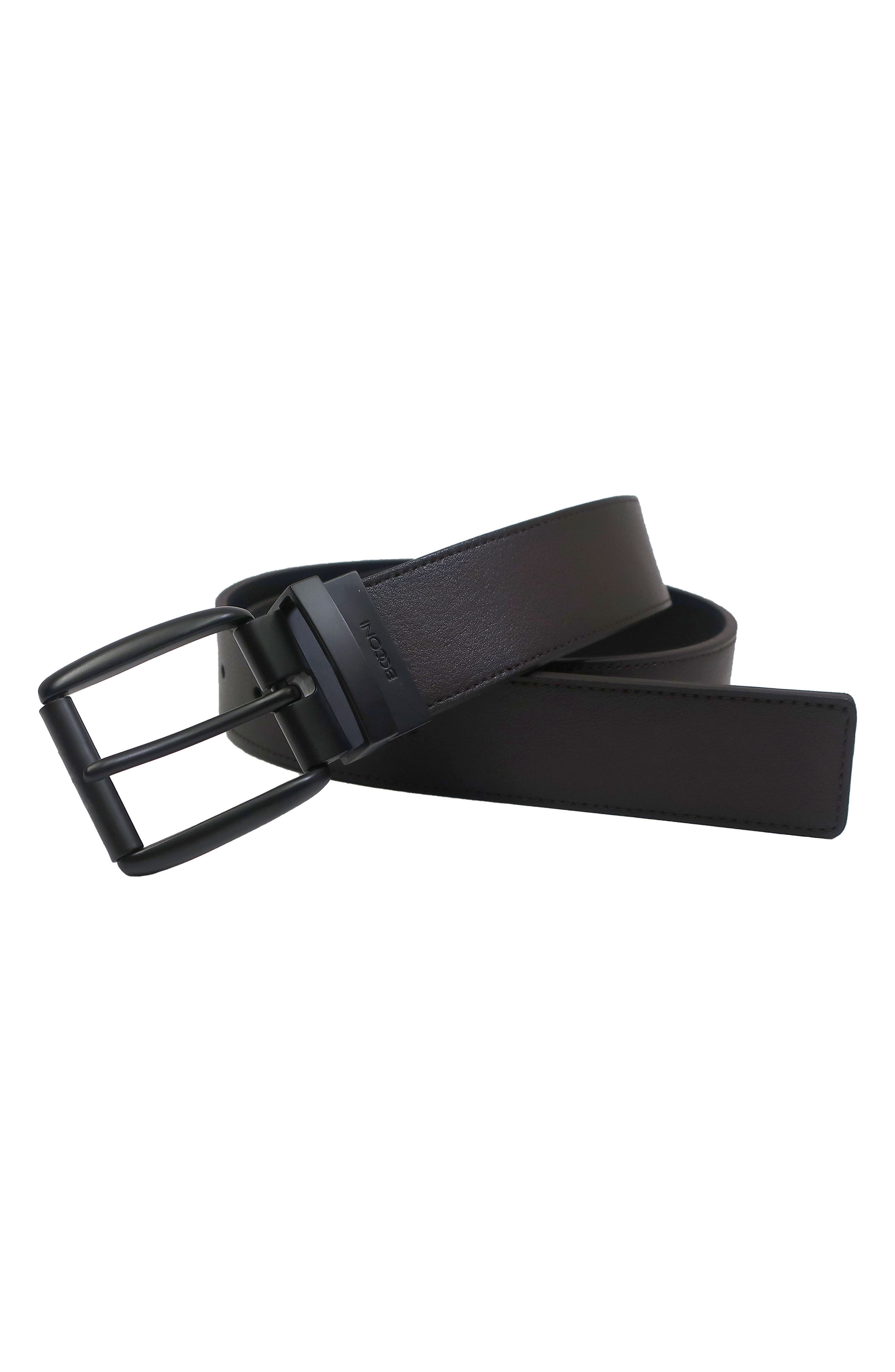 BOCONI Reversible Leather Belt