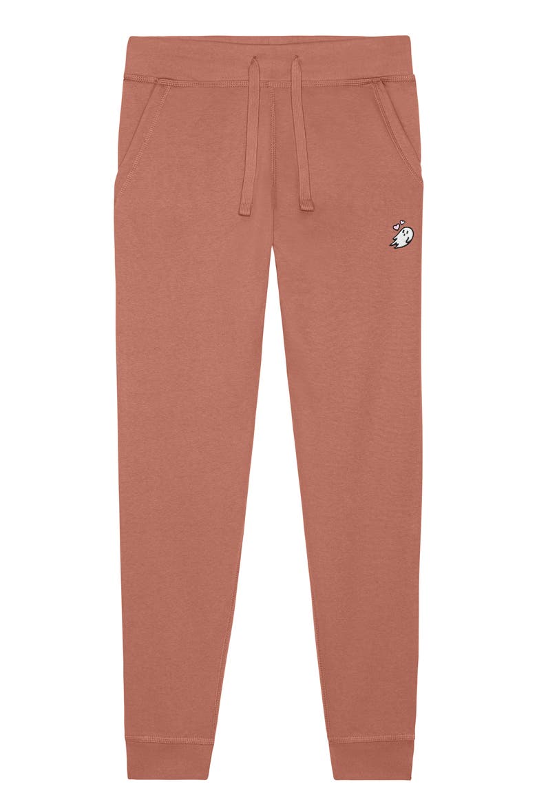 Womens Heartly Ghost Midweight Fleece Jogger Pant, Main, color, Dusty Rose