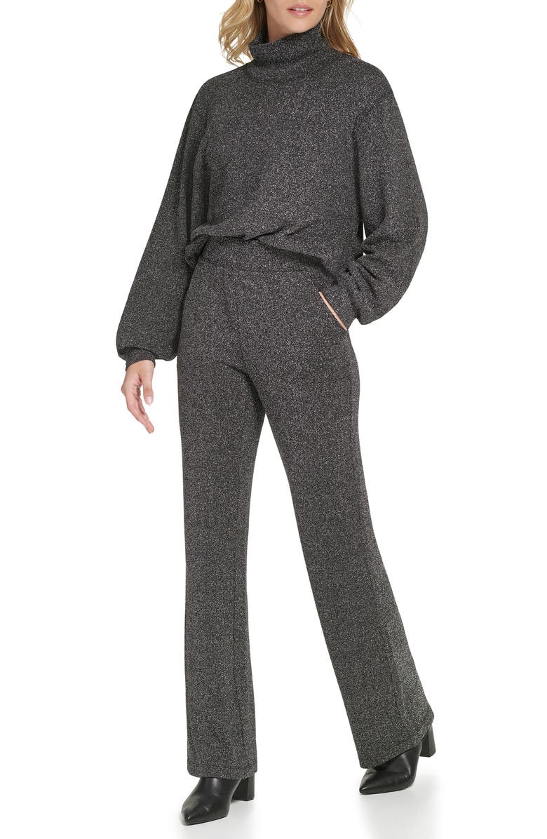 Andrew Marc Sport Glitzy Knit Turtleneck Sweater, Alternate, color, 