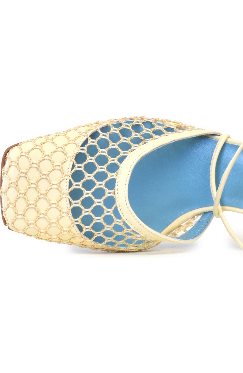 Valentina Rangoni Leone Crochet Wrap Tie Pump, Alternate, color,