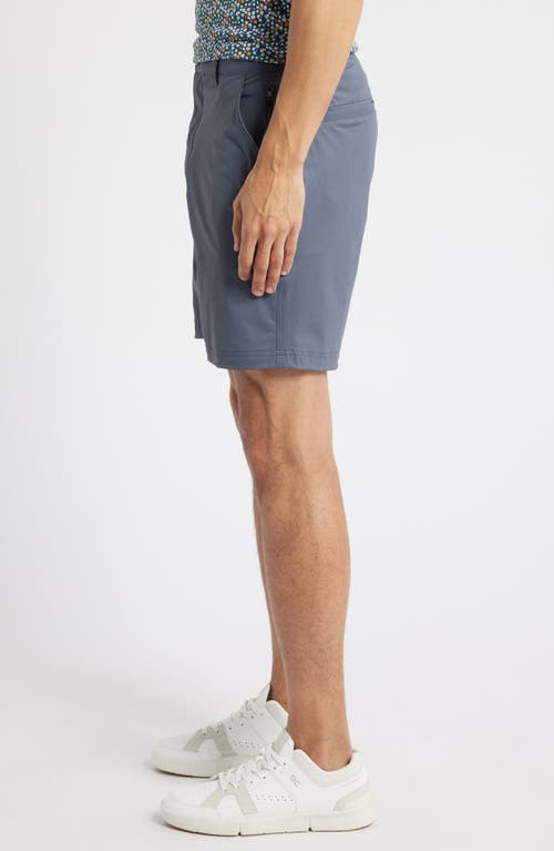 Swannies Fairway 8-inch Flat Front Stretch Golf Shorts In Graphite