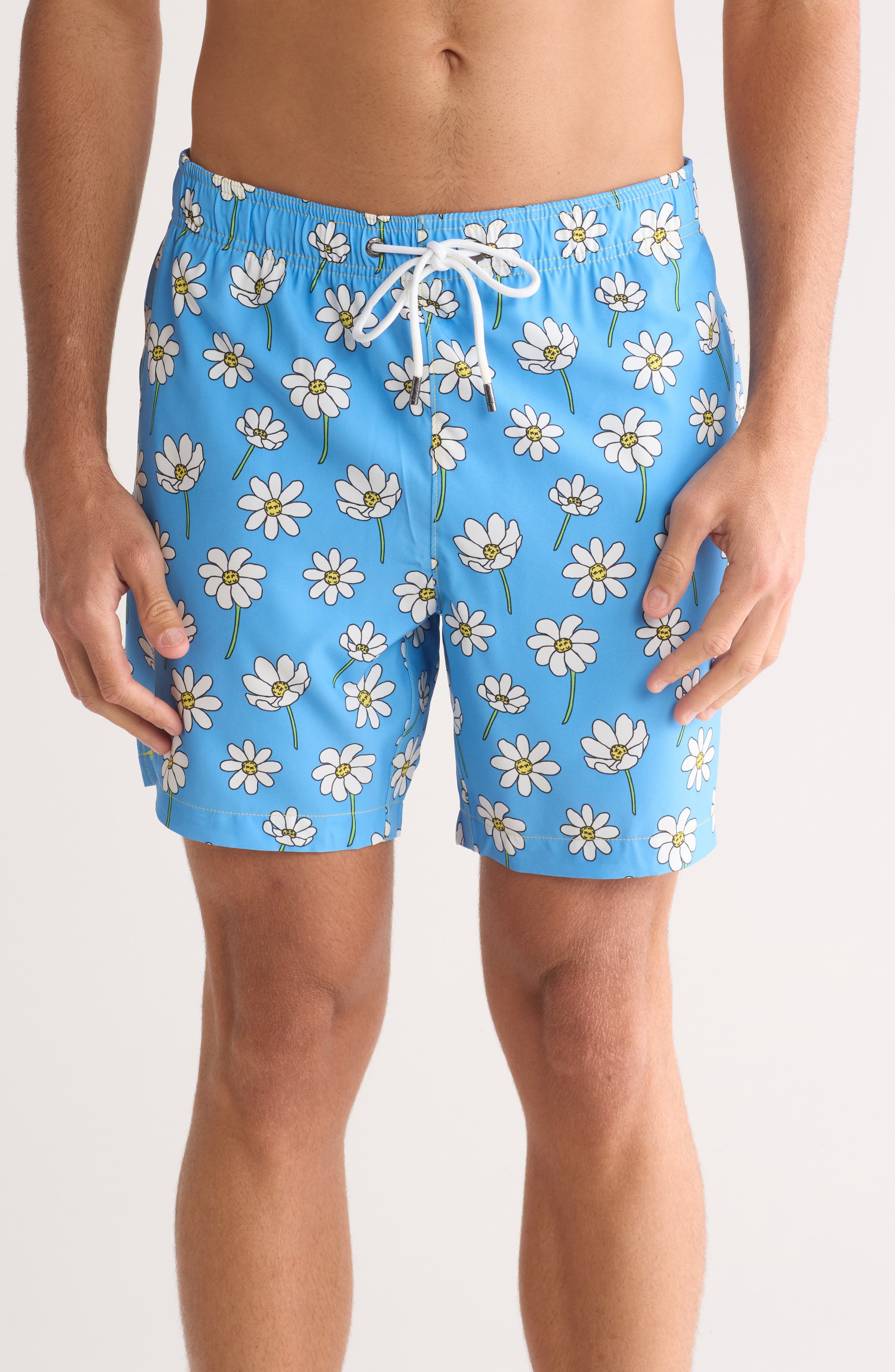 Mr.Swim Scattered Daisies Swim Shorts