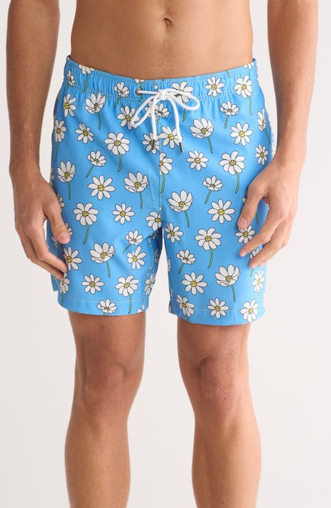 Scattered Daisies Swim Shorts