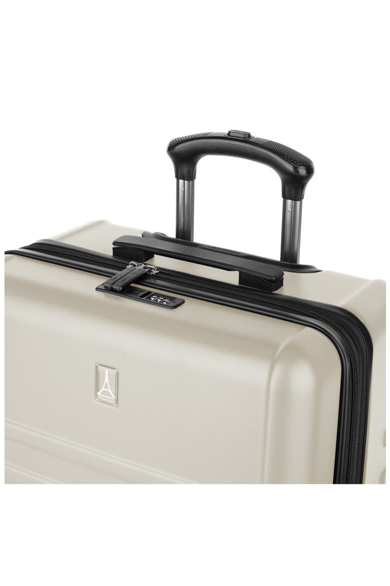 Rollmaster™ Lite 2 24-Inch Expandable Medium Checked Hardside Spinner Luggage, Alternate, color, WHITE MATTE