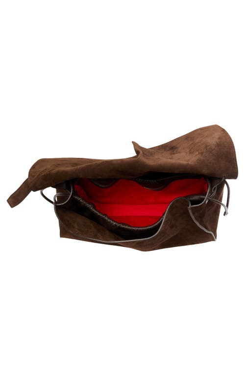 Christian Louboutin Baggy Large Shoulder Bag In Suede