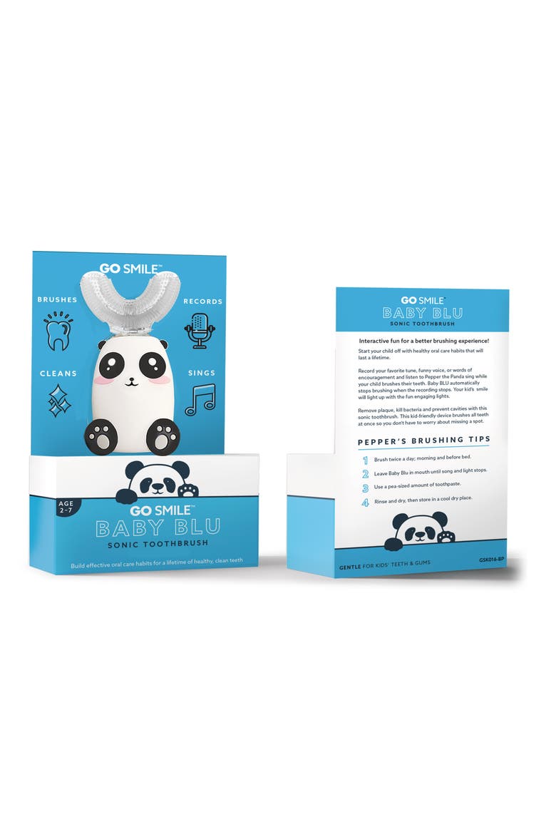 Baby BLU Pepper the Panda Interactive Sonic Toothbrush, Alternate, color, NO COLOR