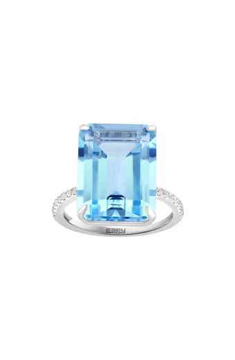 Sterling Silver Sky Blue Topaz Ring
