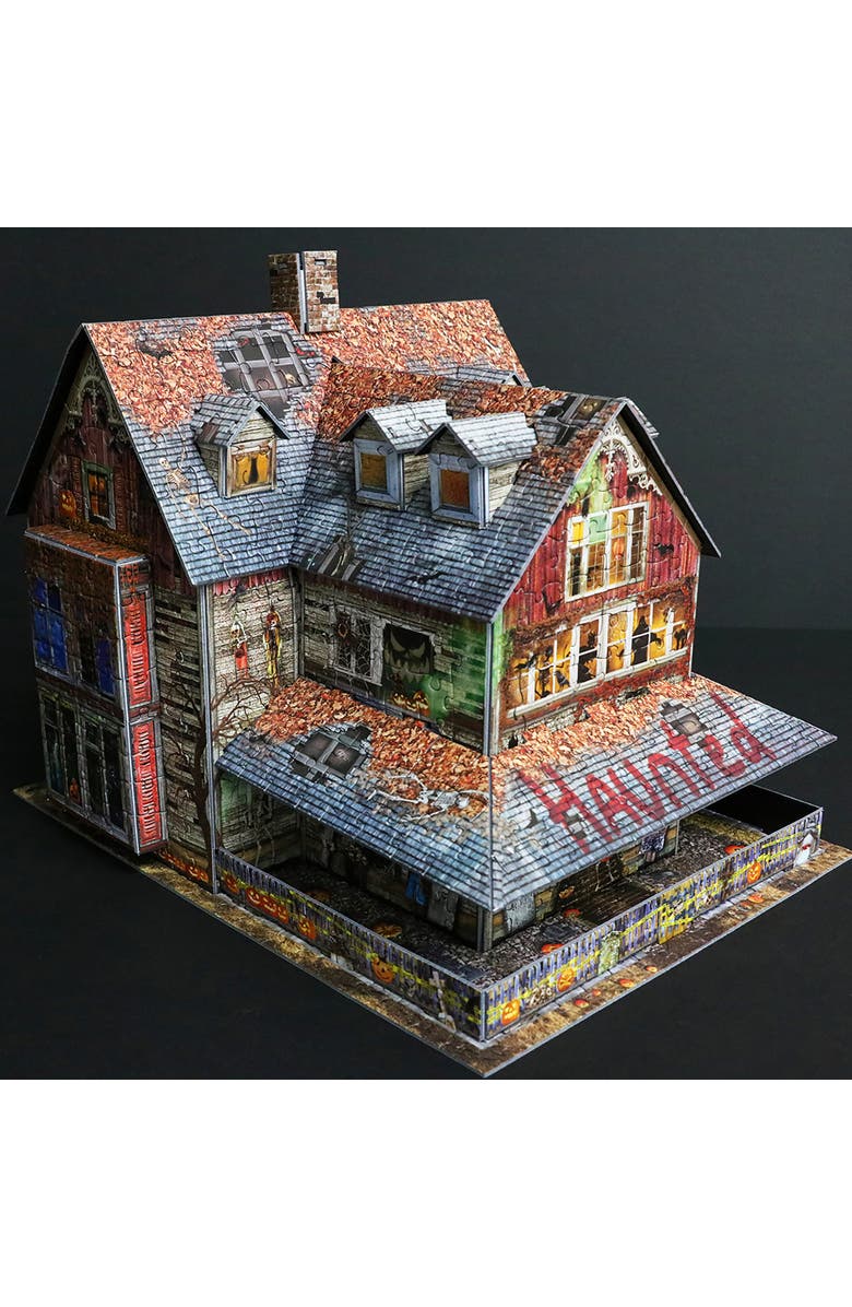 Eurographics Haunted House 3D Puzzle 1100 Pieces, Alternate, color, Multicolored