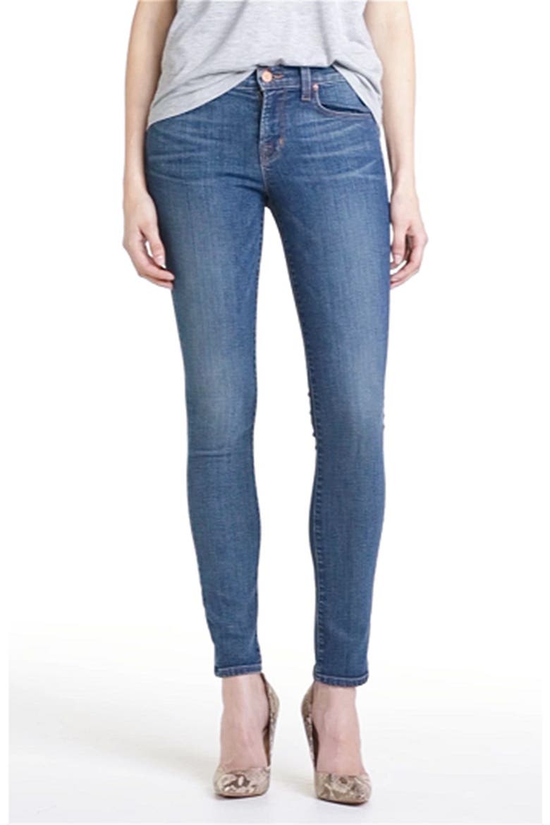 '811' Skinny Stretch Jeans, Alternate, color, SKYLAR