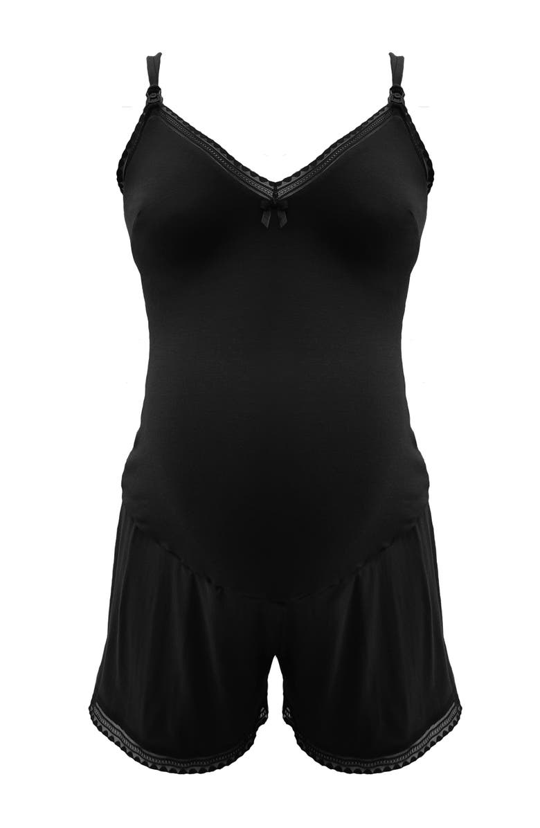 Cache Coeur Milk Maternity playsuit, Alternate, color,
