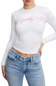 Dolly Butterfly Super Stretch Long Sleeve Top