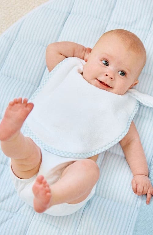 Weezie Set Of 2 Organic Cotton Terry Bibs In White