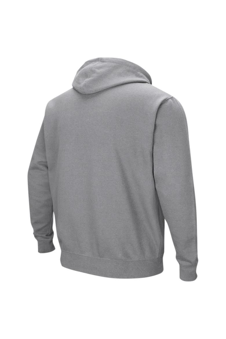 Men's Colosseum Gray UNCG Spartans Isle Pullover Hoodie, Alternate, color, Gray