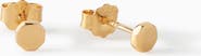 Ora Ana The Penny Mini Octogan Stud Earrings