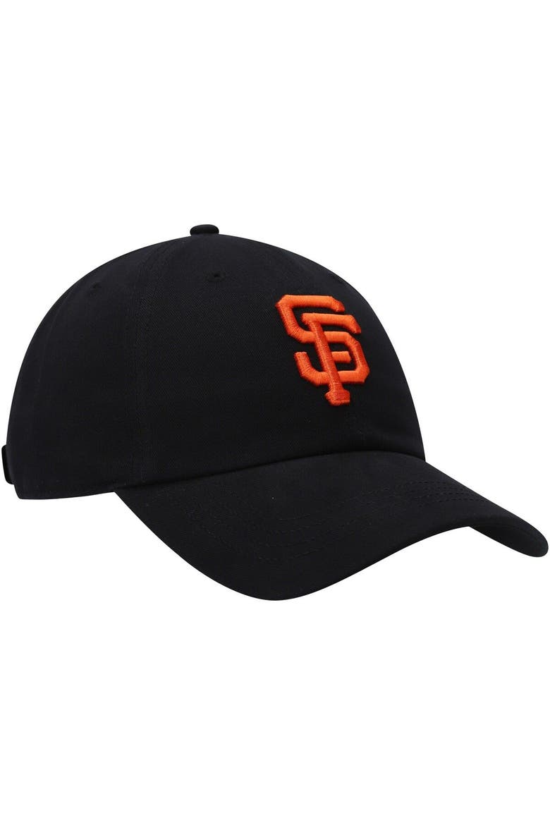 Women's '47 Black San Francisco Giants Team Miata Clean Up Adjustable Hat, Alternate, color, Black