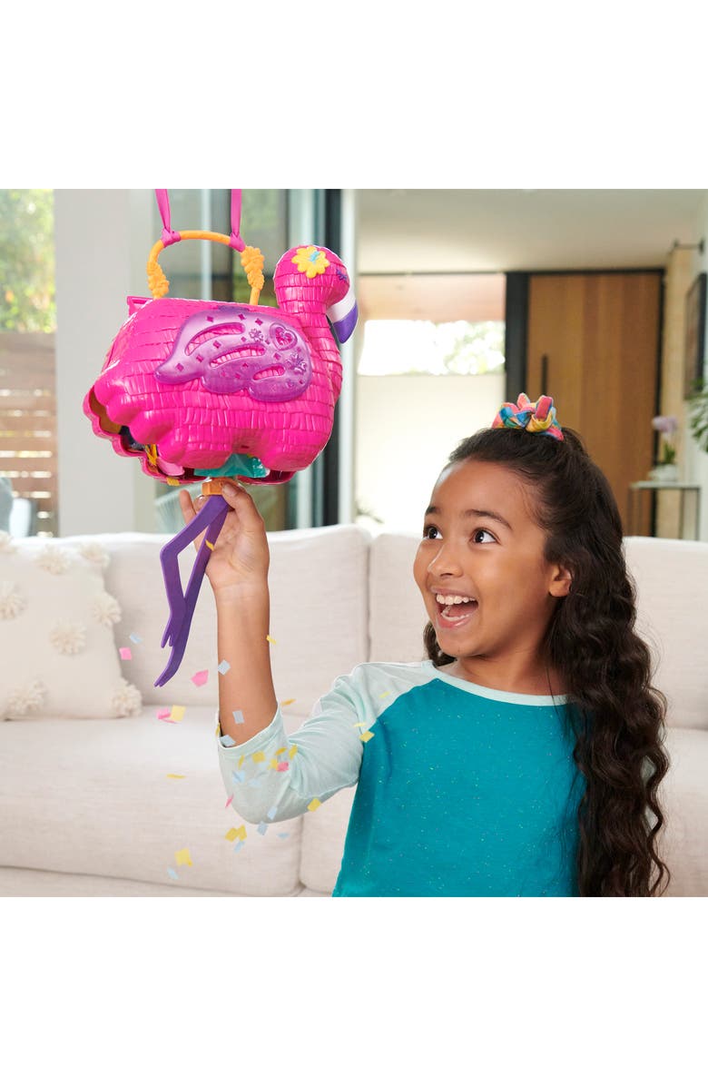 Polly Pocket Flamingo Party 26-Piece Playset, Alternate, color, 
